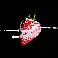 Buy canvas prints of Strawberry and Cream by Richard Cruttwell