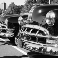 Buy canvas prints of Vintage Pontiacs by Richard Cruttwell