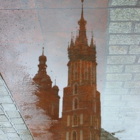 Buy canvas prints of Mariacka Basilica by Richard Cruttwell