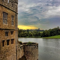 Buy canvas prints of Leeds Castle by Richard Cruttwell