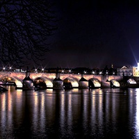 Buy canvas prints of Charles Bridge, Prague by Richard Cruttwell