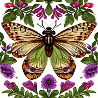 Buy canvas prints of Vintage Butterfly by Scott Anderson