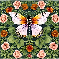Buy canvas prints of Delicate butterfly by Scott Anderson