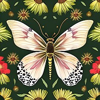 Buy canvas prints of Butterfly Vintage Style by Scott Anderson
