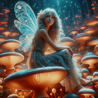 Buy canvas prints of Fairy Girl by Scott Anderson