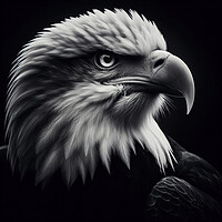 Buy canvas prints of Eagle Portrait by Scott Anderson