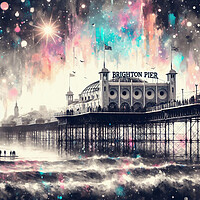 Buy canvas prints of Brighton Pier by Scott Anderson
