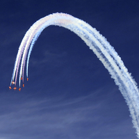 Buy canvas prints of Red Arrows by Scott Anderson