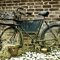 Buy canvas prints of The Old Bike by Scott Anderson