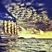 Buy canvas prints of Royal Clipper by Scott Anderson