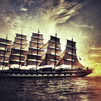 Buy canvas prints of Royal Clipper by Scott Anderson