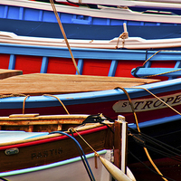 Buy canvas prints of St Tropez Boats by Scott Anderson