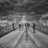 Buy canvas prints of St Pauls, London by Scott Anderson