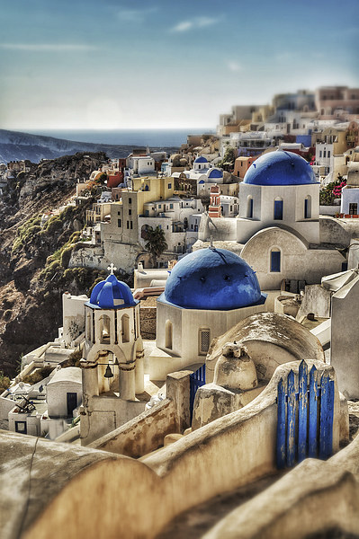Oia, Santorini, Greece Picture Board by Scott Anderson