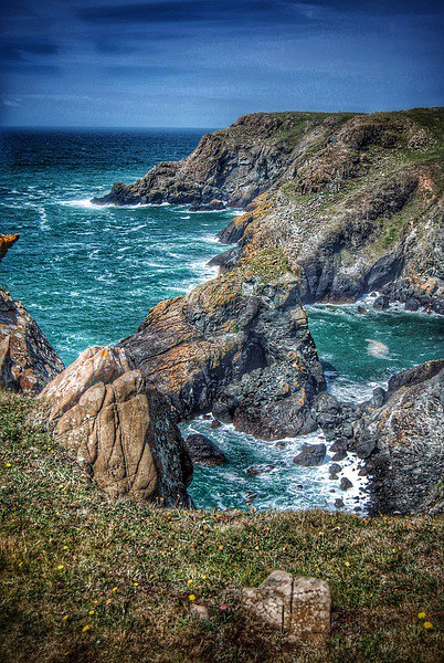 Cornwall Rocks Picture Board by Scott Anderson