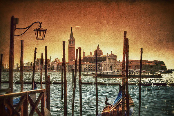 Venice Lagoon, Italy Picture Board by Scott Anderson