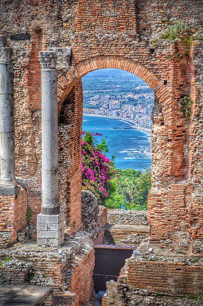 Taormina, Sicily, Italy Picture Board by Scott Anderson