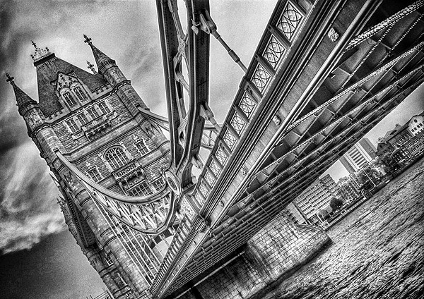 London Tower Bridge Picture Board by Scott Anderson