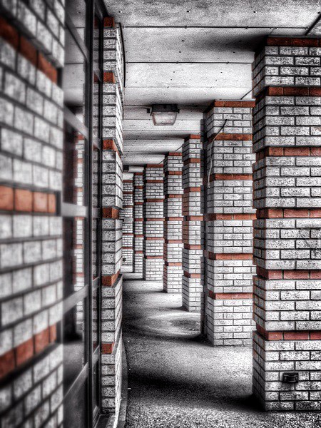  Brick Column  Picture Board by Scott Anderson