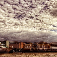 Buy canvas prints of  Thames Panorama by Scott Anderson