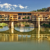 Buy canvas prints of Ponte Vecchio, Florence, Italy by Scott Anderson