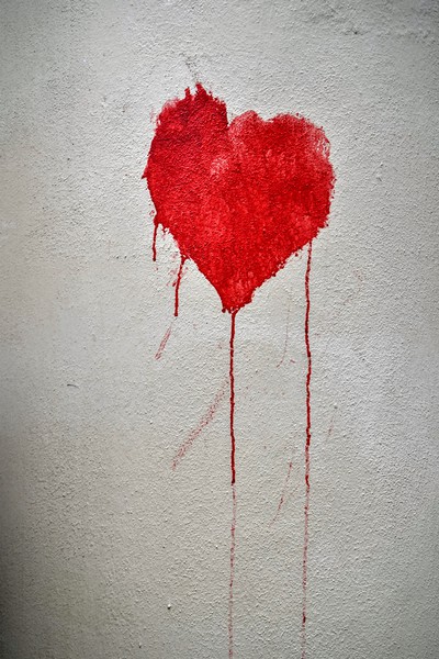 Graffiti Heart Picture Board by Scott Anderson