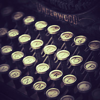Buy canvas prints of Old Typewriter by Scott Anderson