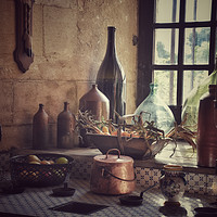 Buy canvas prints of Vintage Kitchen by Scott Anderson