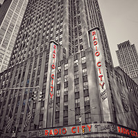 Buy canvas prints of Radio City Music Hall by Scott Anderson