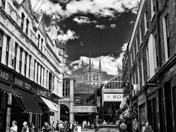 London's Borough Market Picture Board by Scott Anderson