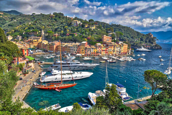 Portofino, Italy Picture Board by Scott Anderson