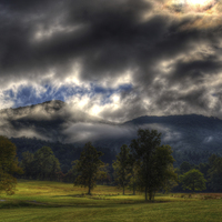 Buy canvas prints of Living In The Clouds of Western North Carolina by Greg Mimbs