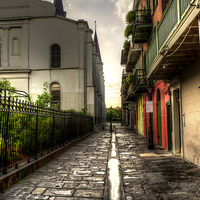 Buy canvas prints of Pirate Alley by Greg Mimbs