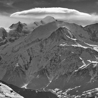Buy canvas prints of Mont Blanc: The roof of Europe by Andy Armitage