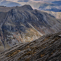 Buy canvas prints of The Slab, The Lake District by Dan Ward