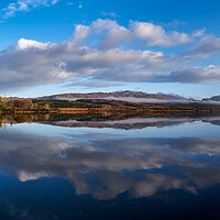 Buy canvas prints of Loch Shiel Reflections by Dan Ward