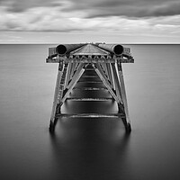 Buy canvas prints of Steetley Pier, Hartlepool by Dan Ward