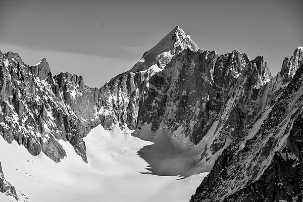  Mont Dolent, Chamonix Picture Board by Dan Ward