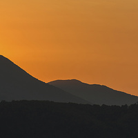 Buy canvas prints of  Lakeland sunset by Dan Ward