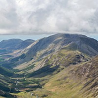 Buy canvas prints of Views from Green Gable, The Lake District by Dan Ward