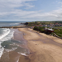 Buy canvas prints of Whitby Coastline  by Dan Ward