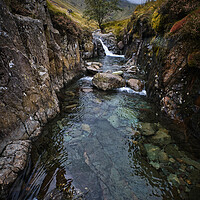 Buy canvas prints of View from Stockley bridge, The Lake District by Dan Ward