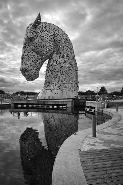 The Kelpies, Scotland Picture Board by Dan Ward