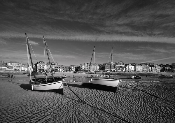 Fishing boats in St Ives harbour, Cornwall Picture Board by Dan Ward