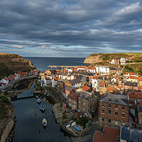 Buy canvas prints of Staithes, North Yorkshire by Dan Ward