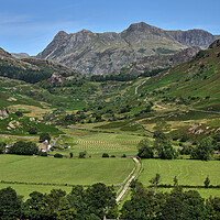 Buy canvas prints of A Summers day in Little Langdale, The Lake District by Dan Ward