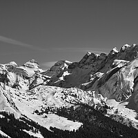 Buy canvas prints of Morzine by Dan Ward