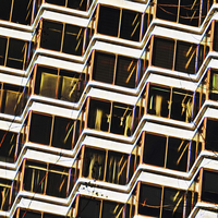 Buy canvas prints of  Abstract Apartments by Tom and Dawn Gari