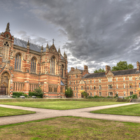 Buy canvas prints of Keble College Oxford by Gurinder Punn