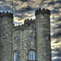 Buy canvas prints of Broadway Tower Worcs UK by Gurinder Punn